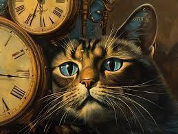 chat horloge